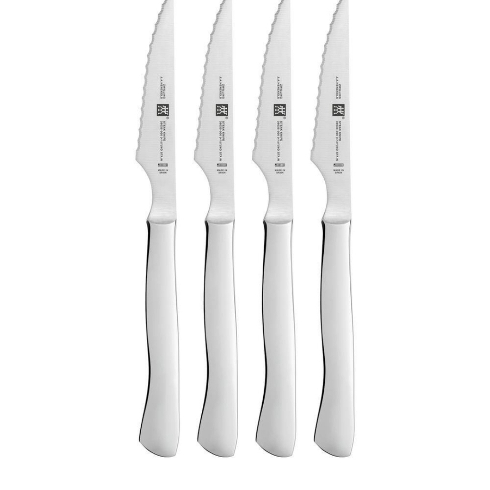 ZWILLING4.5 in. Stainless Steel Partial Tang Serrated Steak Knife 2pc